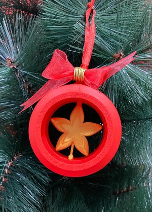 Christmas tree Spinner Ornament