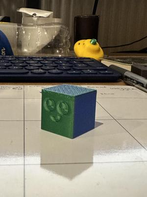 cute calibration cube 
