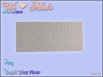 Dollhouse - Flooring Small Tiles