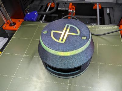 Home Assistant Satellite Enclosure for Speaker from Google Home Mini
