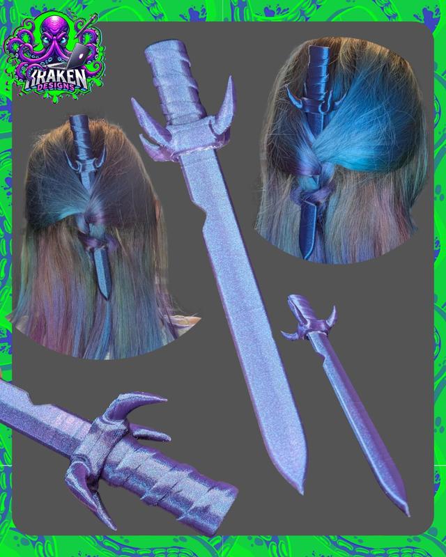 Sword Hair Pin