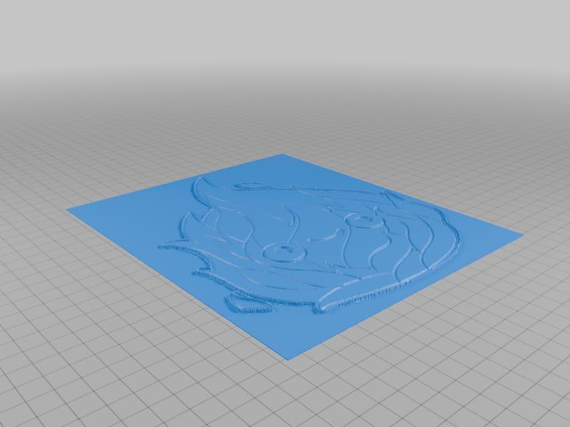 Calcifer HueForge Filament Painting