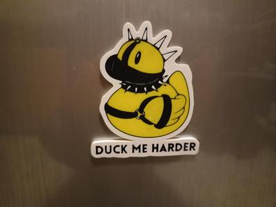 A more forceful application, refrigerator magnet