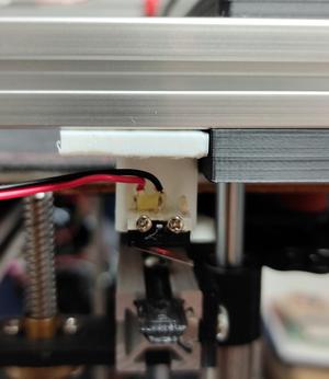 Micro Switch Mount for 2020 Aluminum T-Slotted Profile with FreeCAD Source