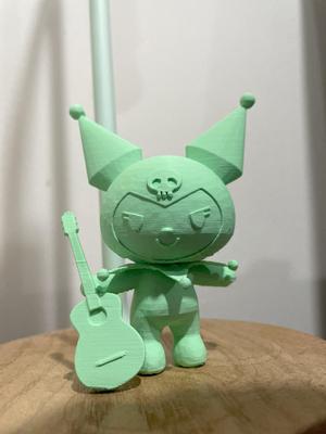 Kuromi with guitar
