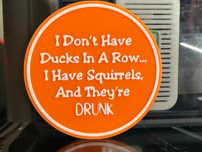 I DON'T HAVE MY DUCKS IN A ROW 