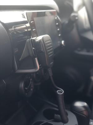 Hilux UHF radio Microphone Mount