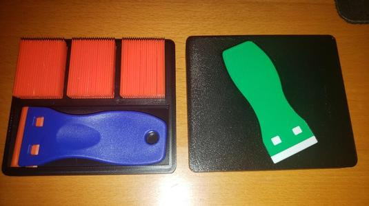 Plastic Scraper Storage Box