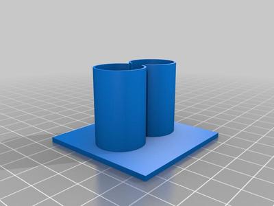 18650 battery holder for making a pack