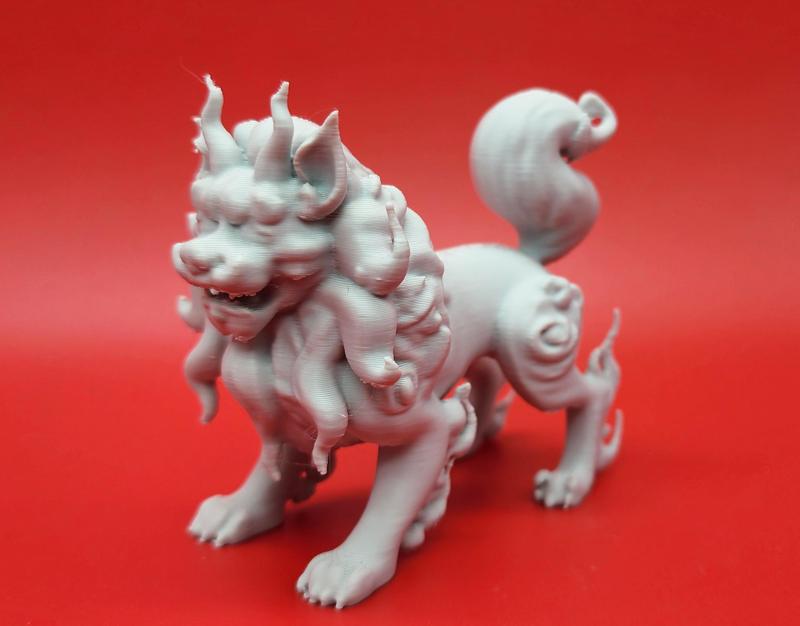 Demon Dog Sculpture