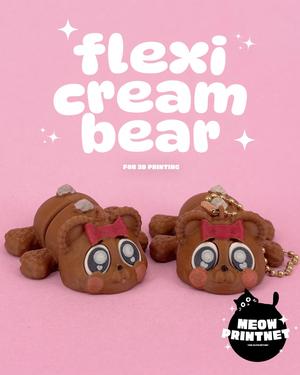 Flexible Cream Bear