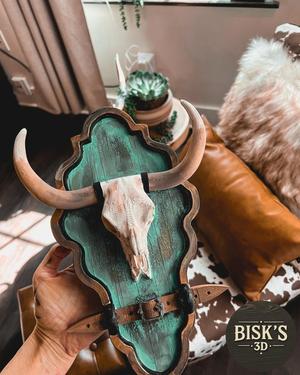 Deer Skull Wall Hanging.stl