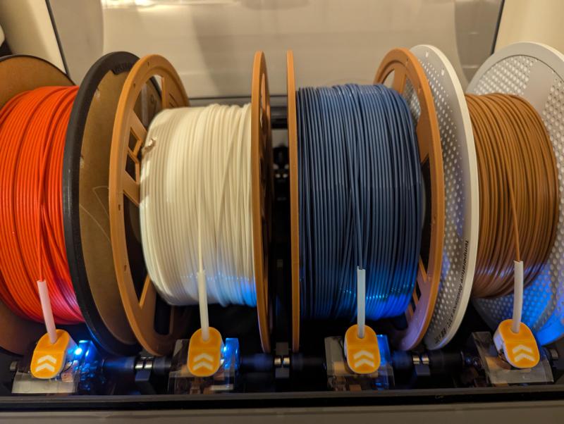 Bambu Re-Usable Spool - Printed Solid Jessie Filament (Remix - +3mm)
