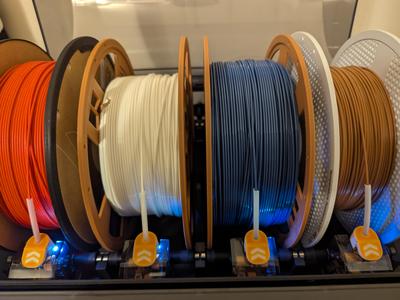 Bambu Re-Usable Spool - Printed Solid Jessie Filament (Remix - +3mm)
