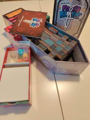 Fool's Blade Custom Insert (Fits sleeved cards)