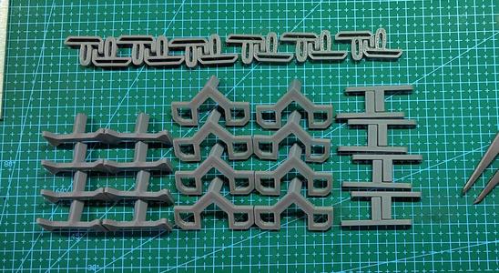 Laser Honeycomb Anchors Specific for Leather