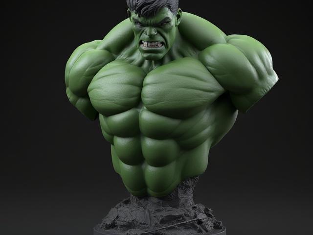The Incredible Hulk Bust from Marvel studios. Hulk
