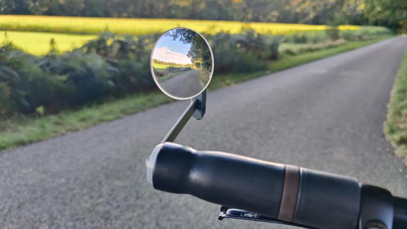Small rear view bicycle mirror #2