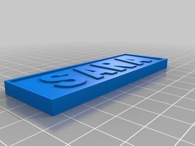 Sara Name Tag