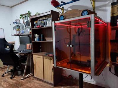 Universal enclosure printer 