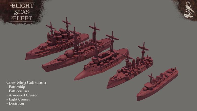 Blight Seas Fleet - Core Ships