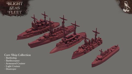 Blight Seas Fleet - Core Ships