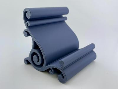 Scroll Work Phone Stand