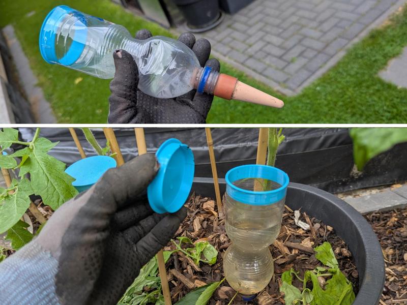 Automatic Water Dispenser for Plants - PET Bottle
