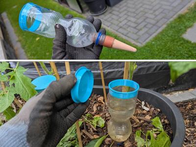 Automatic Water Dispenser for Plants - PET Bottle