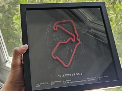 F1 Circuit Display Frame