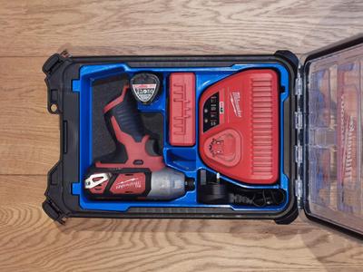 Milwaukee Packout Insert M12 Driver & Charger