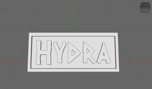 Hydra Logo Nameplate