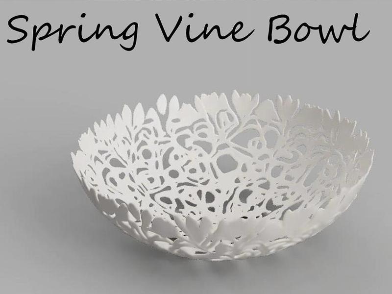 Spring Vine Bowl