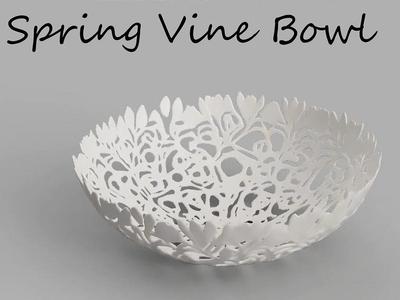 Spring Vine Bowl
