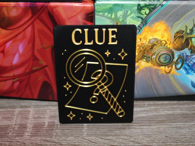 MAGIC MTG EDH COMMANDER TOKEN: CLUE