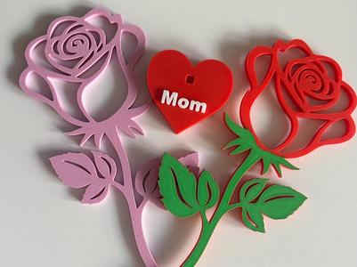 Standing Rose Perfect Gift 