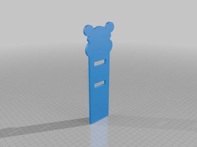 Hamster drinker holder | Supporto beverino criceto