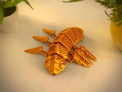 Hexapod Exoskeleton Articulated Insect