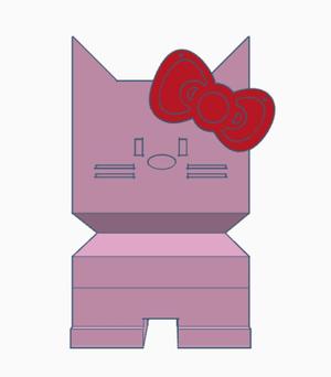 Hello Cali Kitty (Kaychain)