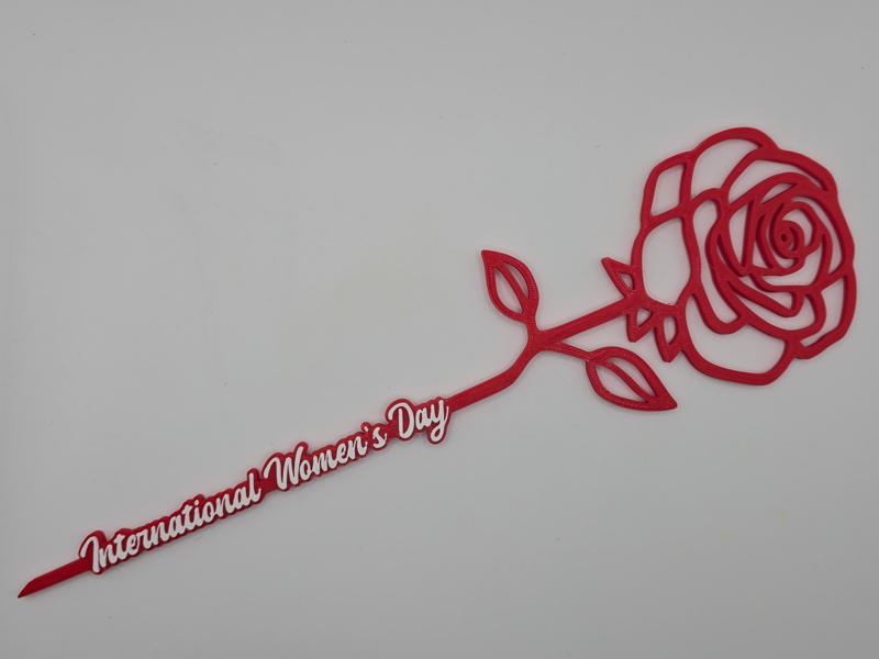 Rose International Woman's Day (Various languages)