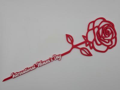 Rose International Woman's Day (Various languages)