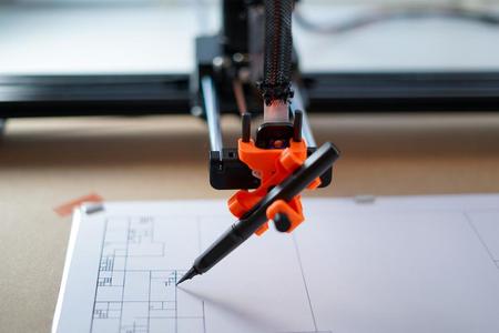Fountain Pen Holder for X-Y Pen Plotter
