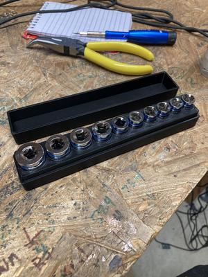 Case for Quinn Harbor Freight 10-piece 1/4" socket sets