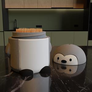 Penguin Toothpick Holder