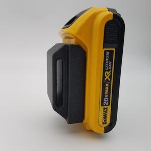 20V Battery Belt Holster for DeWalt Batteries