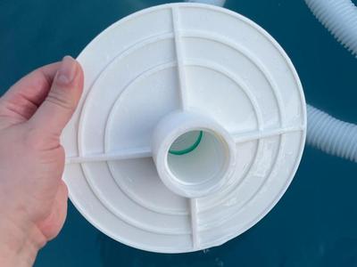 Pool Skimmer Vacuum Hose Adapter (for scaling)