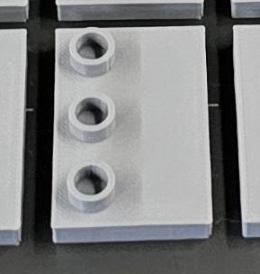 Lego Duplo kompatible Dachplatte 3 x 2 x 0,333 / Lego Duplo compatible Roof Tile 3 x 2 x 0.333