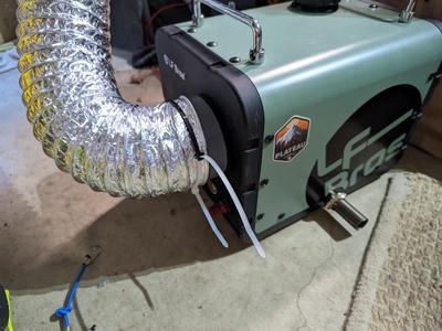 LF-Bros Intake Adapter for 4" Hose