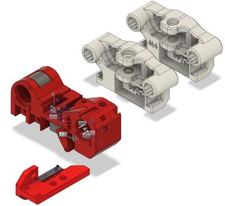 ERCF V2 selector mod for larger 28mm (17g) servo