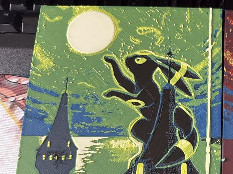 Nachtara (Umbreon) - Pokemon - Hueforge